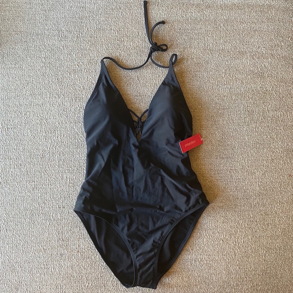 One piece bathing suit